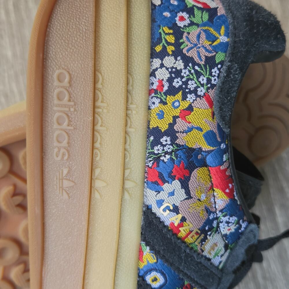 Adidas Liberty London X Wmns US 7.5 Gazelle Bold Floral Embroidery JI2572 - Picture 10 of 14